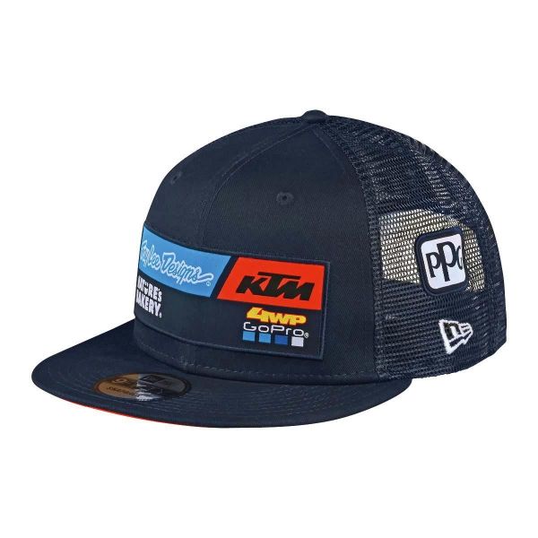  Troy Lee Designs Snapback KTM Team Navy Hat