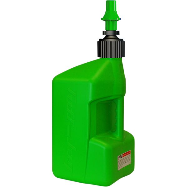 Fuel Cans & Plastics Tuff Jug CONTAINER 20L GREEN WITH GREEN QUICK FILL NOZZLE