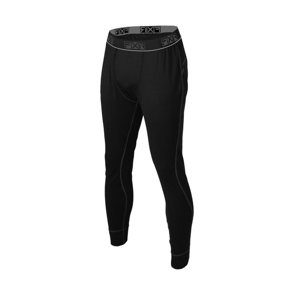 Functional Underwear FXR Snowmobil Mid-Layer Tenacious Black Pants