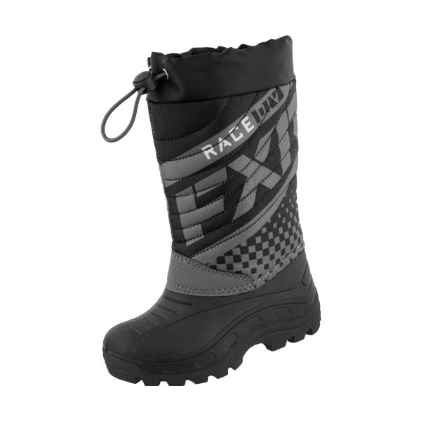 Kids Snow Boots FXR Youth Snowmobil Boots Boost Black