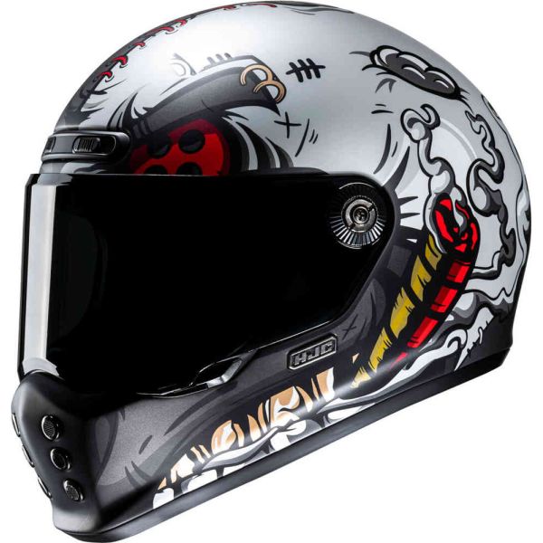 Full face helmets HJC Full-Face Moto Helmet Vatt V10 Grey 24