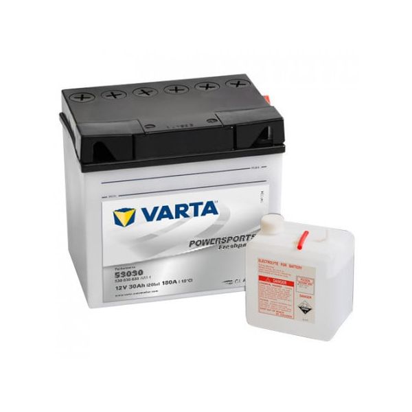  Varta Baterie Motocicleta/Atv 12V 30Ah 130X186X171Mm Y60-N24L-A