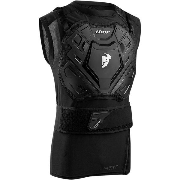 Chest Protectors Thor Sentry Black Moto Protection Vest