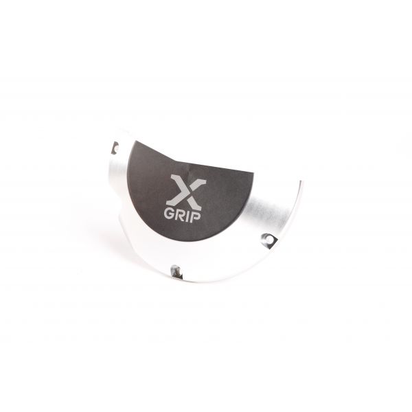 Shields and Guards X-Grip KTM EXC/Husqvarna TE 250/300 217-2023 Clutch Cover Guard Silver