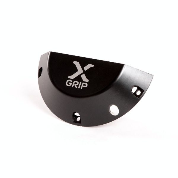 Shields and Guards X-Grip Clutch Cover Guard KTM/HQV/Gas EXC/XC/TE/TX/EC Black XG-1862