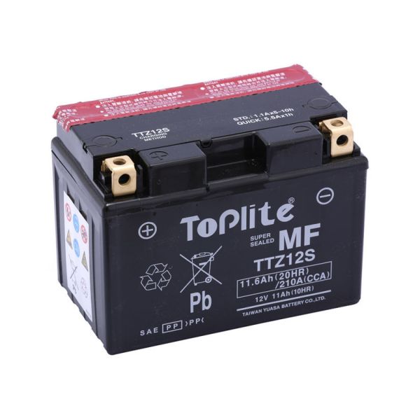 Gel Batteryes Yuasa Toplite TTZ12S = YTZ12S (CU GEL, INCL. ACID)