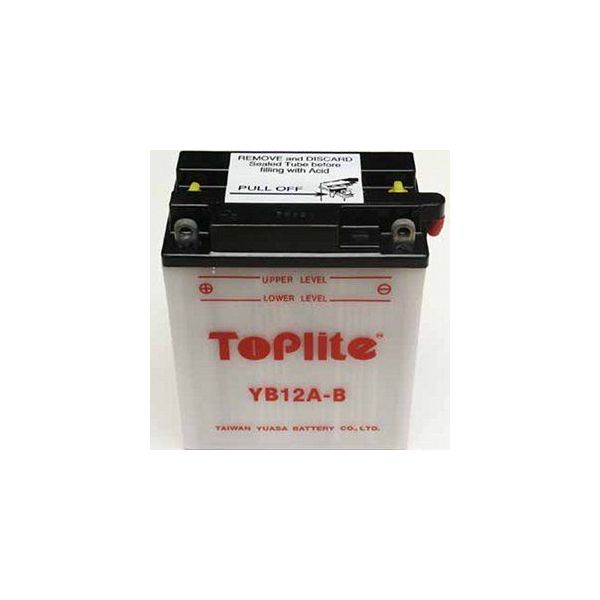 Maintenance Battery Yuasa Toplite YB12A-B (CU INTR., NU INCL. ACID)