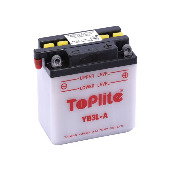 Maintenance Battery Yuasa Toplite YB3L-A (CU INTR., NU INCL. ACID)