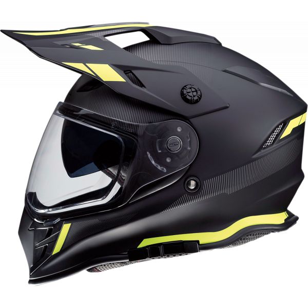 ATV Helmets Z1R ATV Helmet Range Uptake Black/Yellow