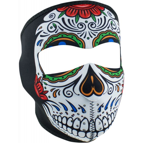 Face Masks ZanHeadGear Full Face Mask Muerte Skull One Size Wnfm413