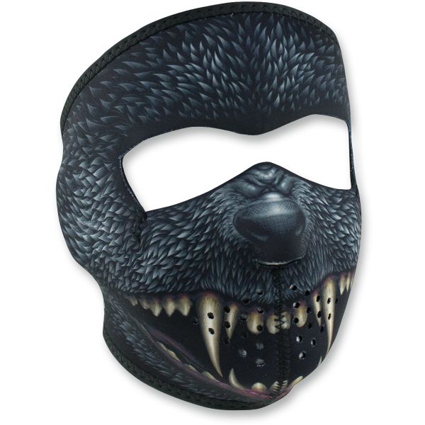 Face Masks ZanHeadGear Full Face Mask Silver Bullet One Size Wnfm416