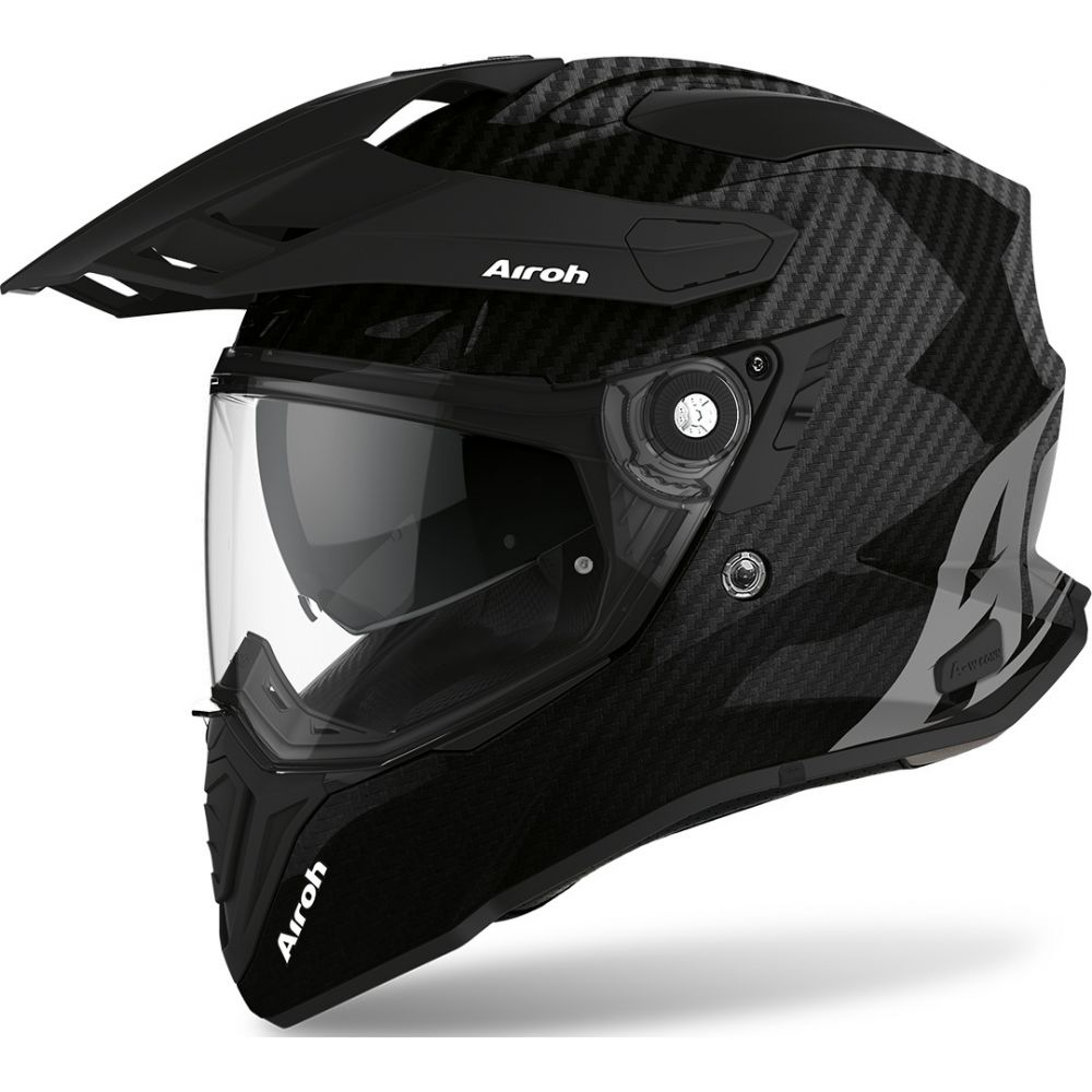 Casca ATV Commander Carbon Full Carbon Gloss | Airoh - Moto24