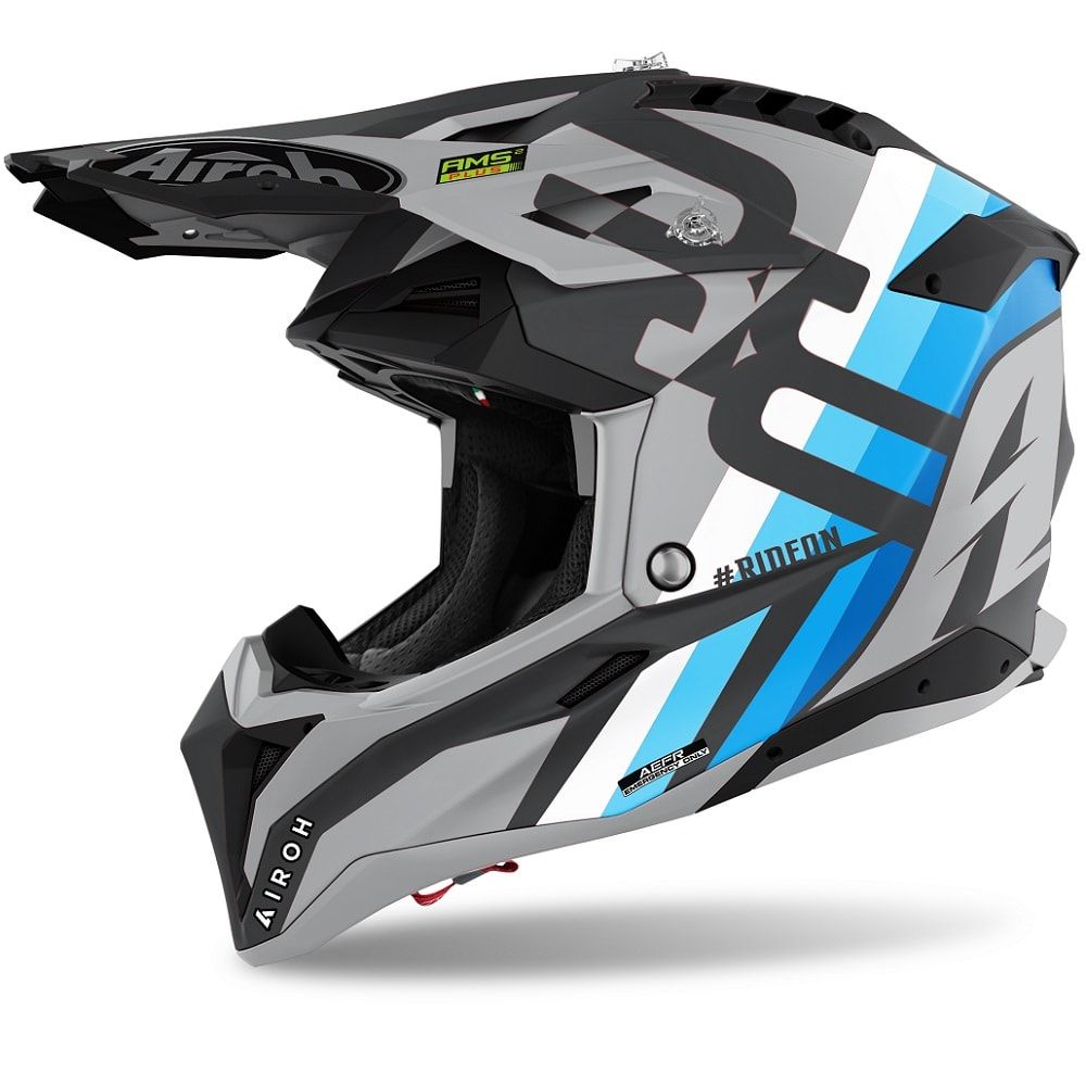 Moto MX Aviator 3 Rainbow Anthracite Helmet | Airoh - Moto24