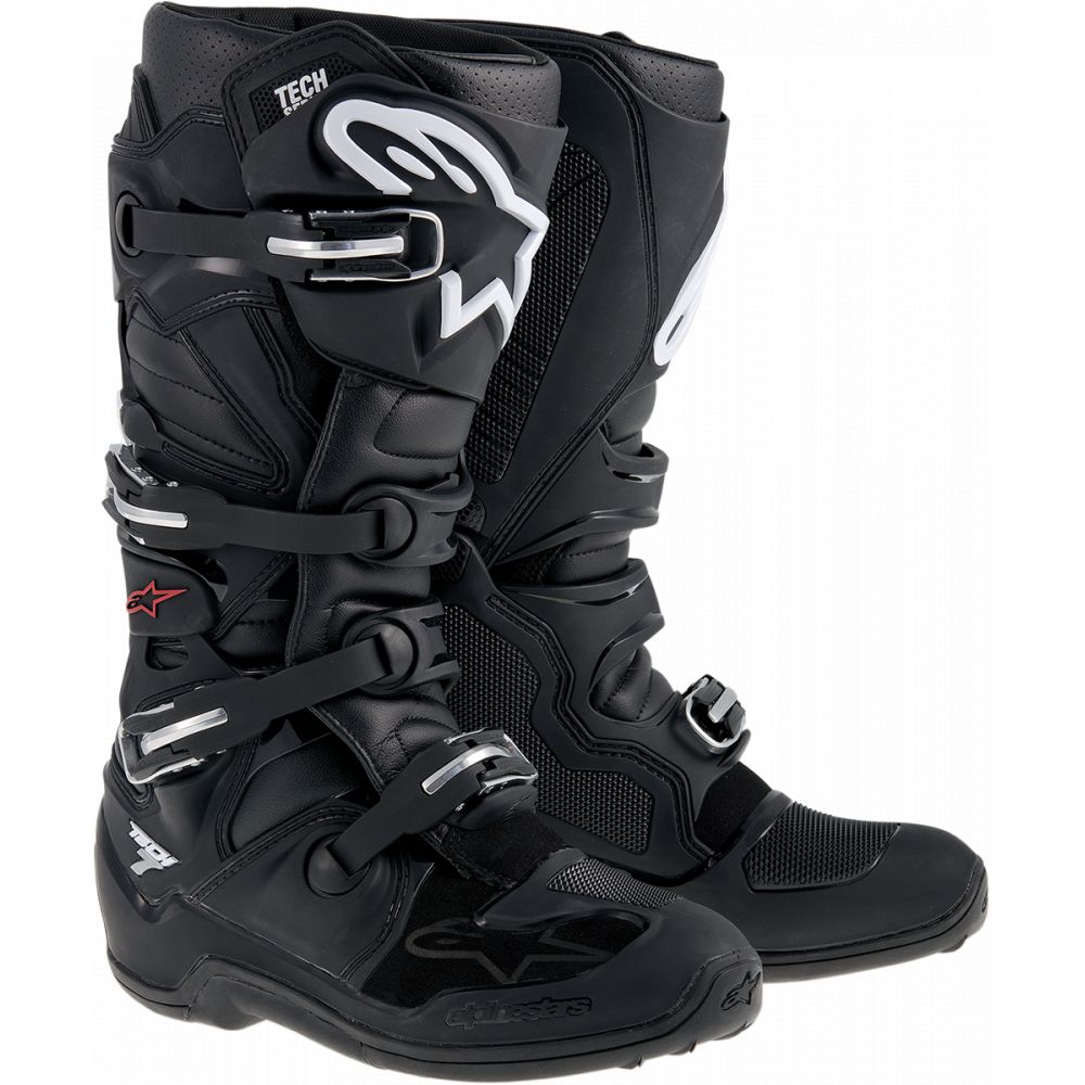 Tech 7 Offroad Black MX Boots | Alpinestars - Moto24