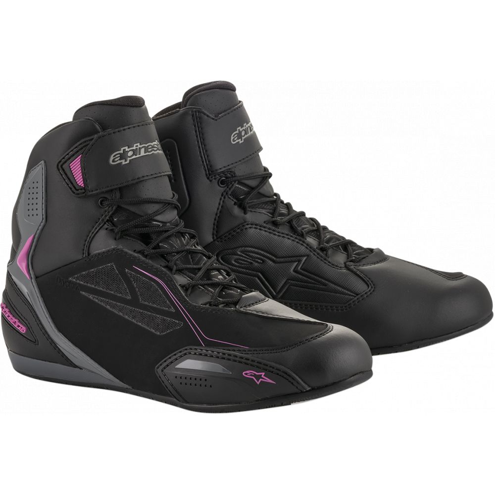 Ghete Moto Dama Stella Faster 3 Drystar Shoes Black/Pink | Alpinestars  34052045 - Moto24
