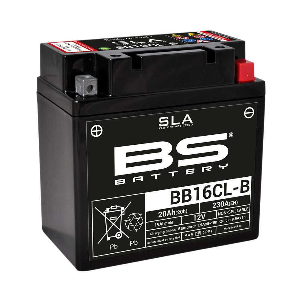 Baterie Moto Bb16cl-b SLA 12v 230A 300771 | BS BATTERY 21130613 - Moto24