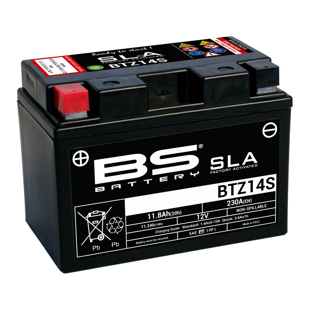 Baterie Moto Btz14s SLA 12v 230A 300638-1 | BS BATTERY 21130624 - Moto24