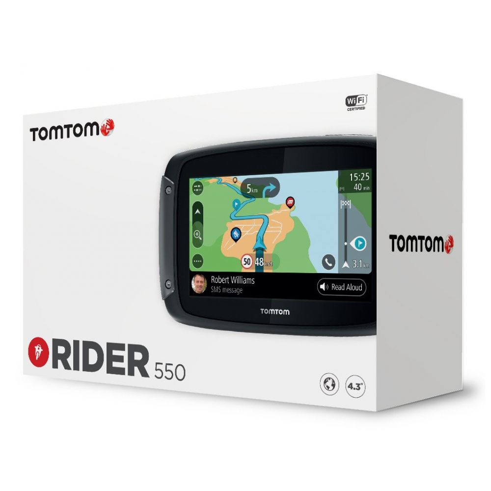 GPS Rider 550 Premium Pack | Tom Tom 1GF0.002.11 - Moto24
