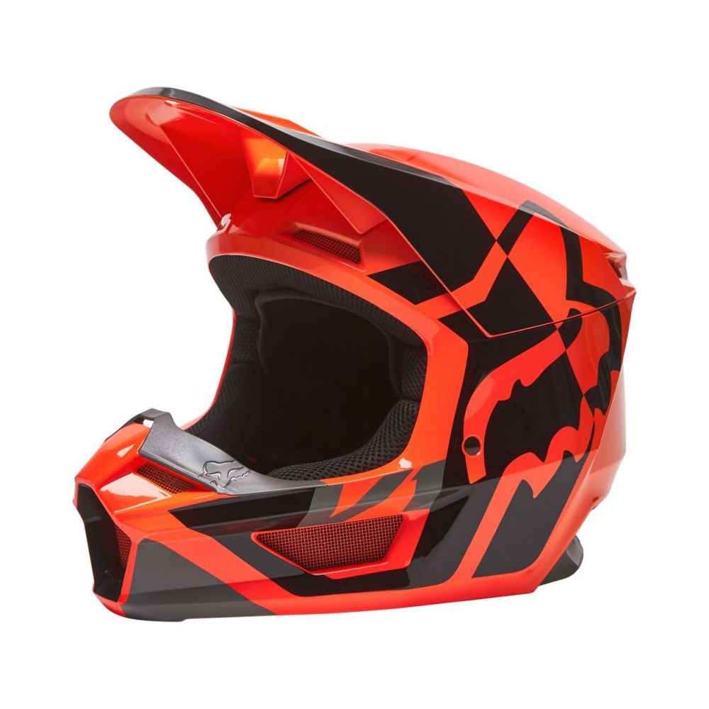 Helmet Enduro V1 Lux Flo Orange | Fox Racing - Moto24