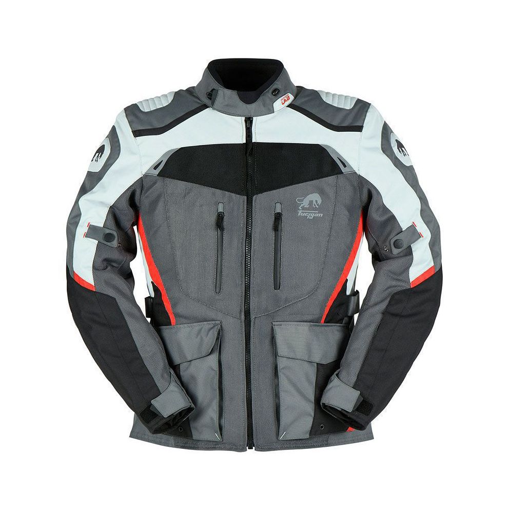Geaca Moto Textila Apalaches Vented 2 In 1 Black/Grey/Red 2022 | Furygan  6422-132xxx - Moto24