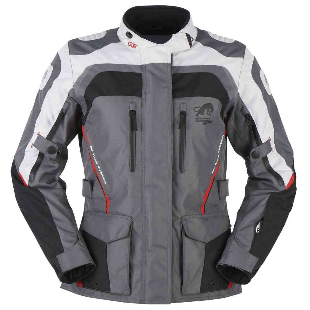 Geaca Moto Textila Dama Apalaches Black/Grey/Red | Furygan 65577-905 -  Moto24