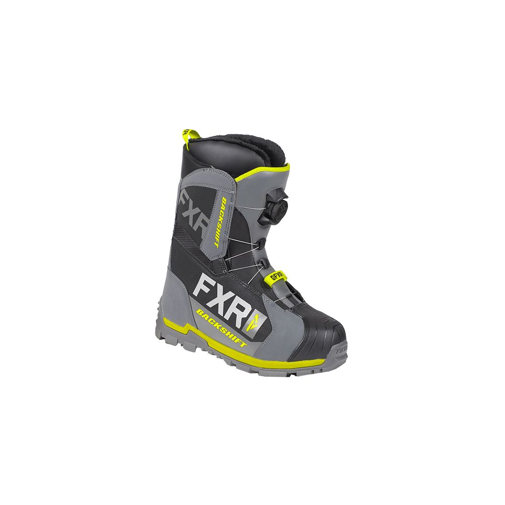 Snow Blackshift BOA Black/Char/Hi Vis 2020 Boots Snowmobile Boots ...