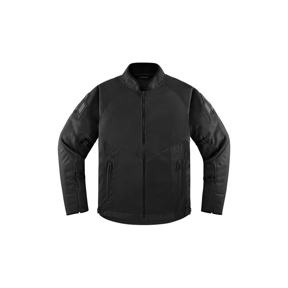Textile Jacket Mesh AF Black | Icon - Moto24
