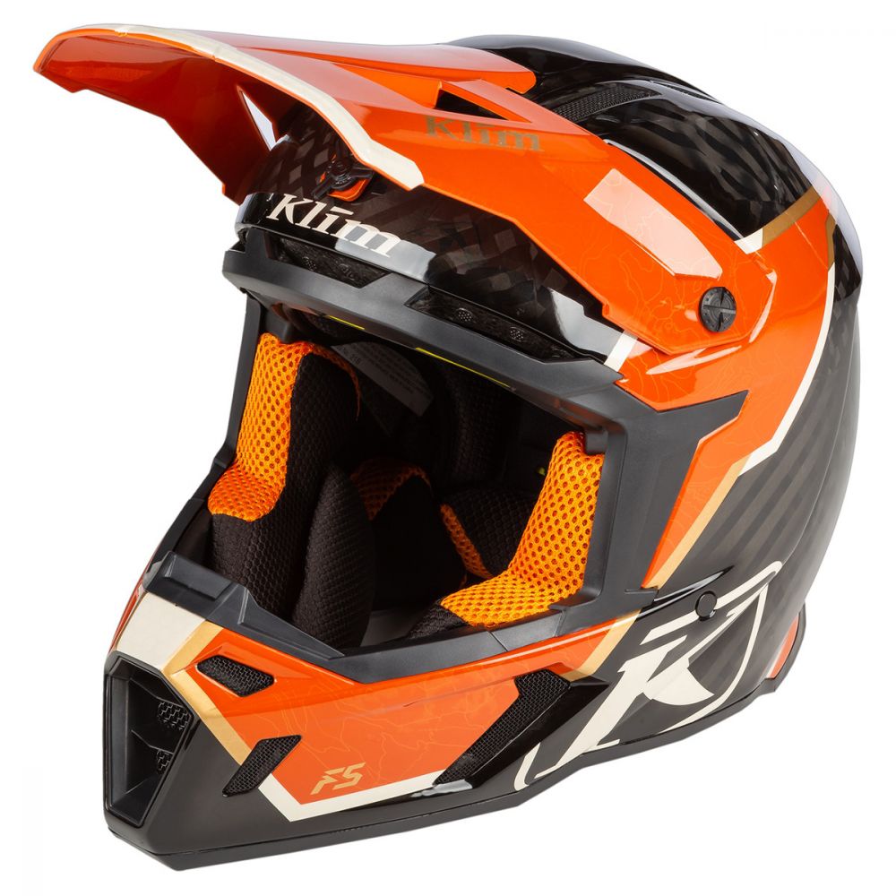 Casca Moto Enduro F5 Koroyd Helmet ECE/DOT Topo Potter's Clay | Klim -  Moto24
