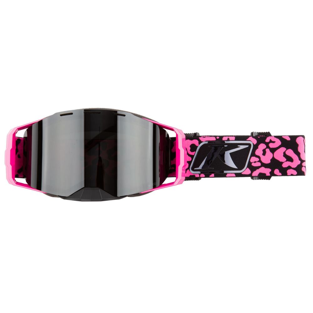 Ochelari Snowmobil Edge Focus Knockout Pink Black Chrome Smoke Polarized 24