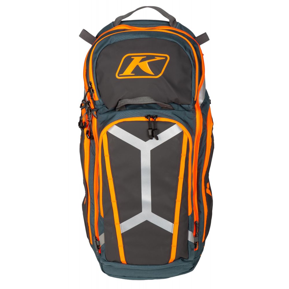 Rucsac Arsenal 30 Backpack Petrol/Strike Orange | Klim 3505-000-000-201 -  Moto24