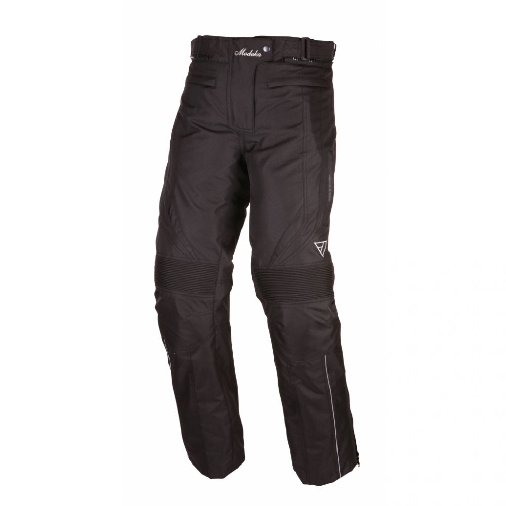 Pantaloni Moto Textili Dama Janika Black | Modeka 088180AX - Moto24