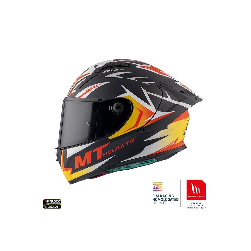MT HELMETS KRE+ Acosta Matt Blue Helmet · Motocard