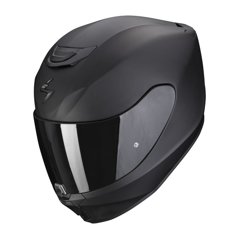 Full-Face Moto Helmet 391 Solid Black Matt 23 | Scorpion Exo - Moto24