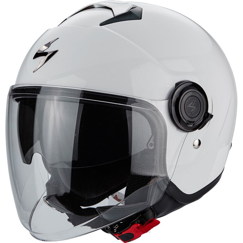 Casca Moto Open Face/Jet Exo-City Solid White | Scorpion Exo 83-100-05 -  Moto24