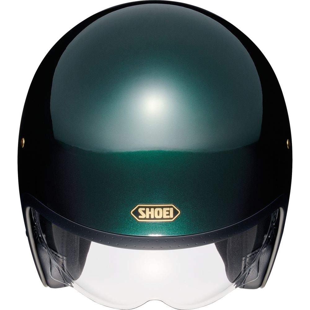 Moto Open Face/Jet British Green Helmet | SHOEI - Moto24