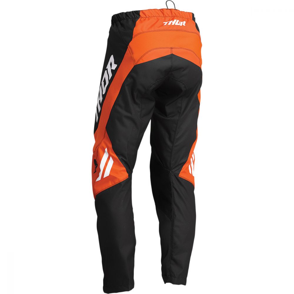 Pantaloni Enduro Copii Sector Chev Charcoal/Red Orange | Thor 29032025 -  Moto24