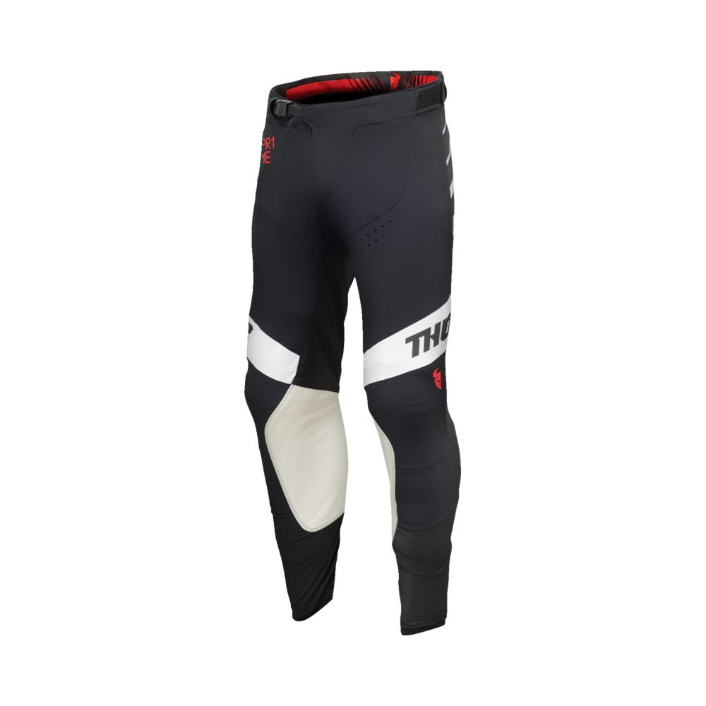 Pantaloni Moto Mx/Enduro Prime Analog Black/White 24