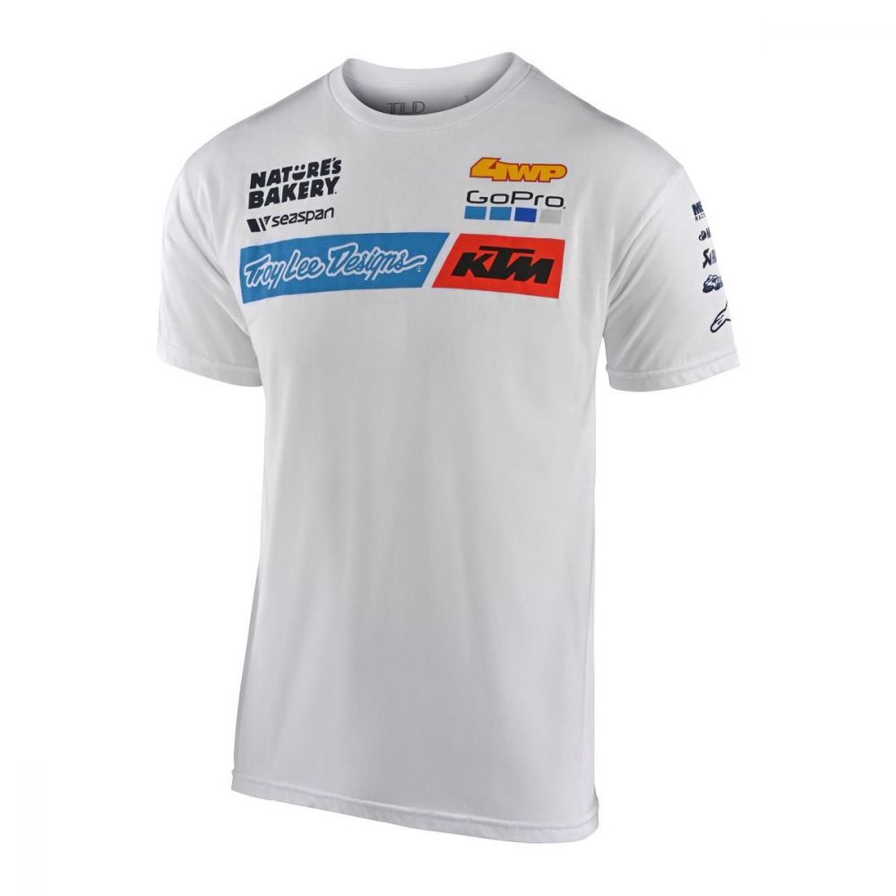 Tricou KTM Team White | Troy Lee Designs 701-856-022 - Moto24