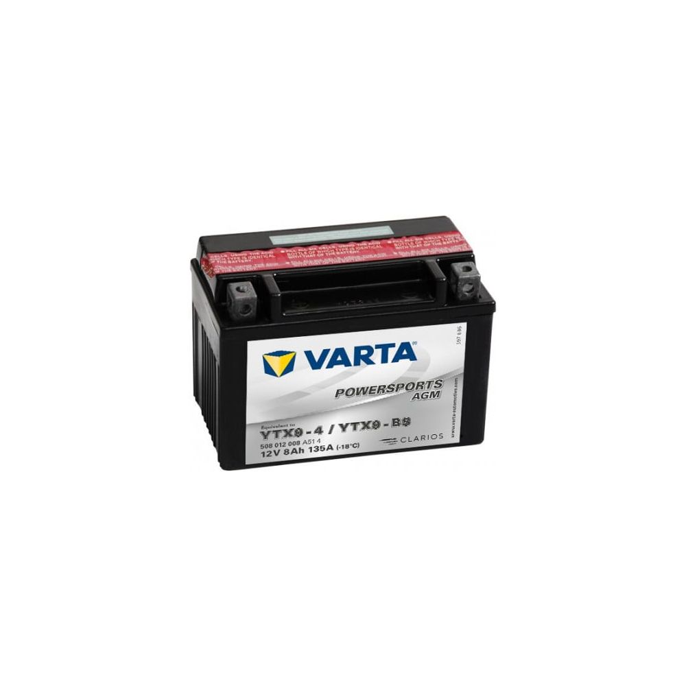 Moto Battery Agm 12V 8Ah 152X88X106Mm Ytx9-Bs | Varta - Moto24