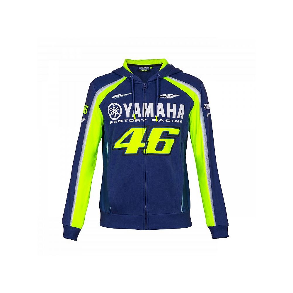 Hanorac Full Zip Hoodie Yamaha Rossi YDMFL314109 | VR46 46206-XX-046 -  Moto24