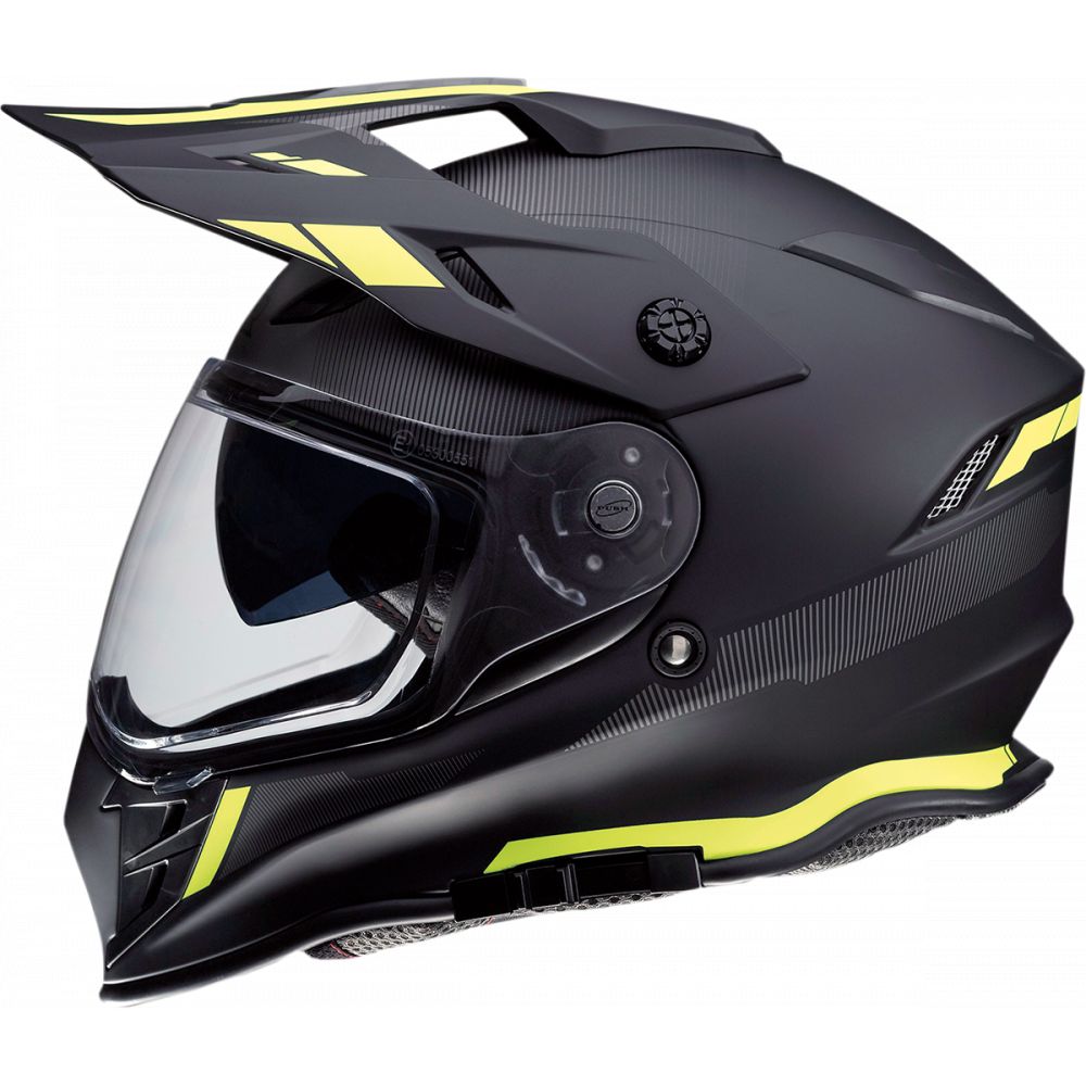 ATV Helmet Range Uptake Black/Yellow