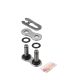 Chain kit D.I.D. Connecting Link 520 S Silver 12250789