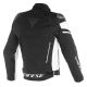 Geaca Moto Textila Racing 3 D-Dry Black/Black/White 23