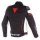 Geaca Moto Textila Racing 3 D-Dry Black/White/Fluo-Red 23